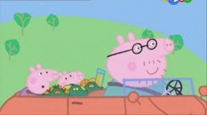 Создать мем: свинка пеппа 3 сезон, пеппа джордж, папа свин