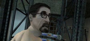 Создать мем: гордон фриман, gorgeous freeman, half life 2