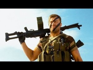 Create meme: militants, Mikhail Porechenkov and Arnold Schwarzenegger, D-Day