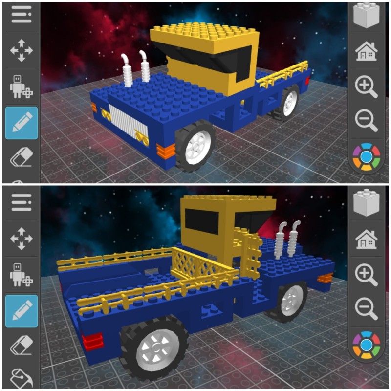 Create meme: minecraft machine, car mod, lego cars