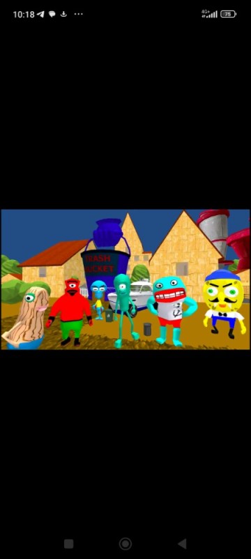 Создать мем: sponge neighbor escape 3d, планктон neighbor игра, plankton gang sponge neighbor escape