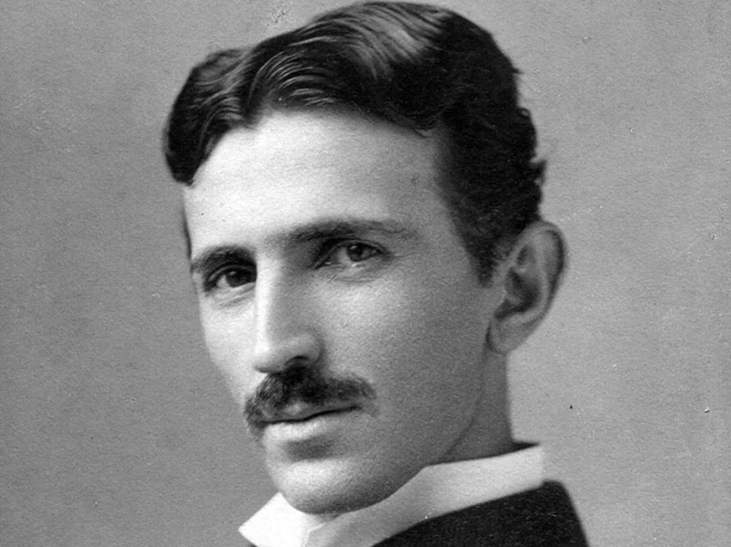 Create meme: Nikola Tesla , Nikola Tesla in his youth, Tesla 