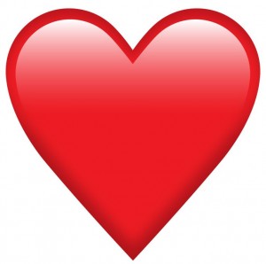 Create meme: Emoji heart, clipart heart