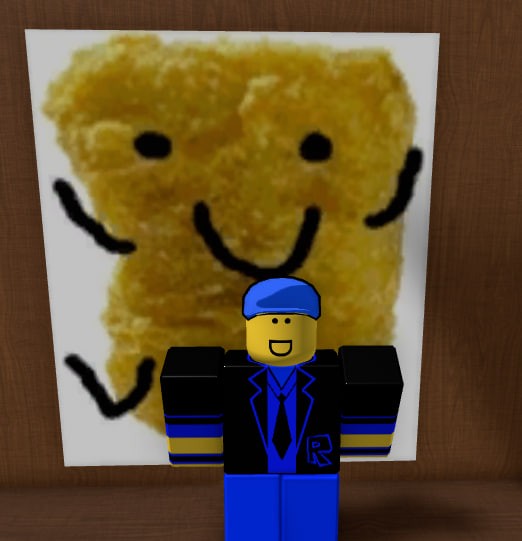 Create meme: chicken nuggets roblox, piggy to get, the get