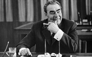 Create meme: Leonid Brezhnev