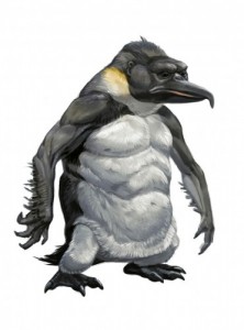 Создать мем: velociraptor, пингвинопитек, Пингвинопитек