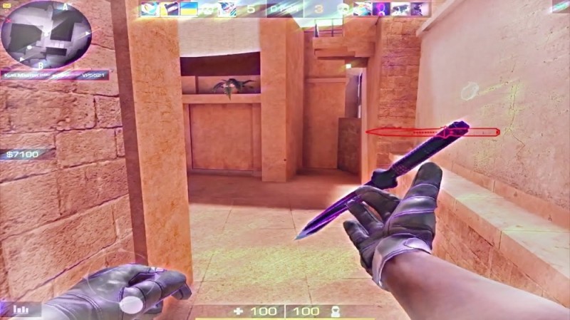 Create meme: poke knives in standoff, standoff, fragmovie of standoff 2