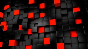 Create meme: 3D background, black and red Wallpaper hd, red black background