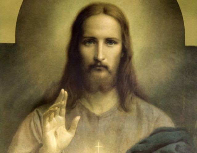 Create meme: Jesus Christ , lord jesus christ, portrait of jesus christ