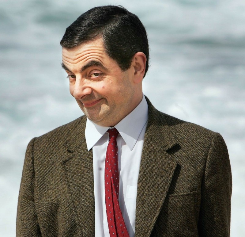 Create meme: thank you for your attention , meme Mr bean , Rowan Atkinson 