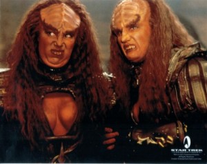 Создать мем: sister, star trek, klingon