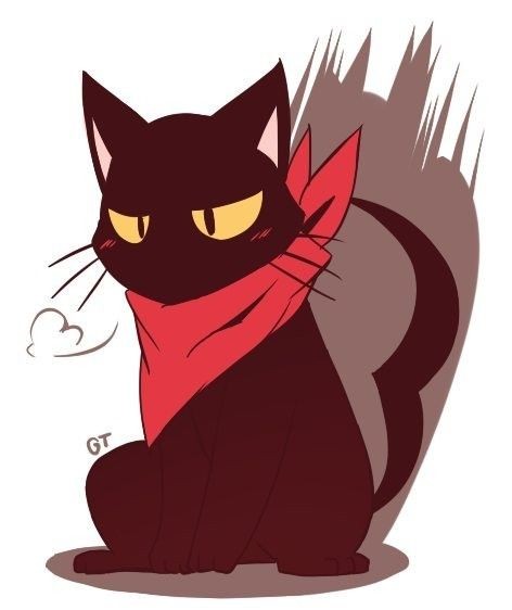 Создать мем: el gato кот, кошачий арт, black cat