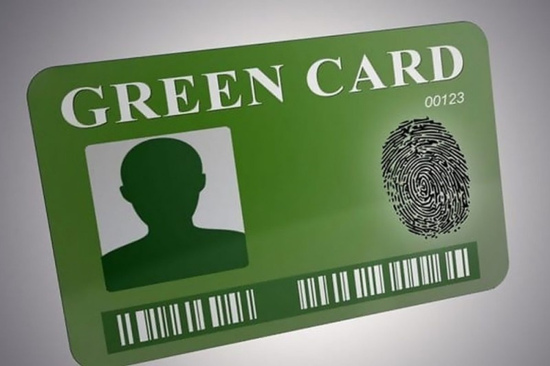 Create meme: green card, green card, US green card