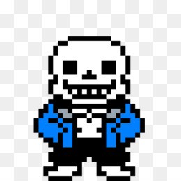 Create meme: sans undertale, sans pixel head