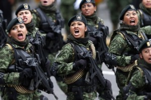 Создать мем: войска, special forces, мексиканская военнослужащая