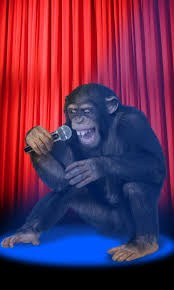 Создать мем: one monkey don t stop no show, Говорящая обезьяна, обезьяна 3d