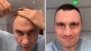 Create meme: Vitali Klitschko, men's haircuts, male