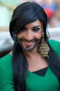 Create meme: Wurst, Eurovision with a beard Conchita Wurst, Conchita Wurst