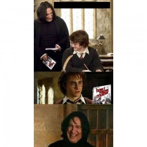 Create meme: Severus Snape, meme of Harry Potter, Harry Potter