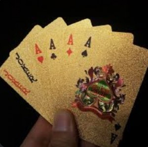 Создать мем: игральные карты golden poker, карты для покера, покерные карты