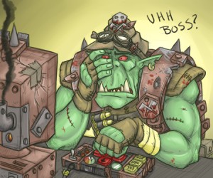 Create meme: orc, ork, warhammer 40K