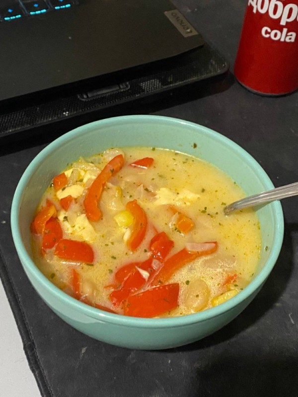 Создать мем: супы рецепты, вкусный суп, сырный суп
