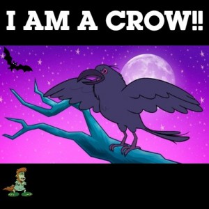 Create meme: crow, anime, bird wings