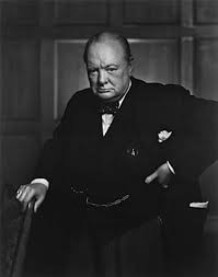 Create meme: Winston Churchill