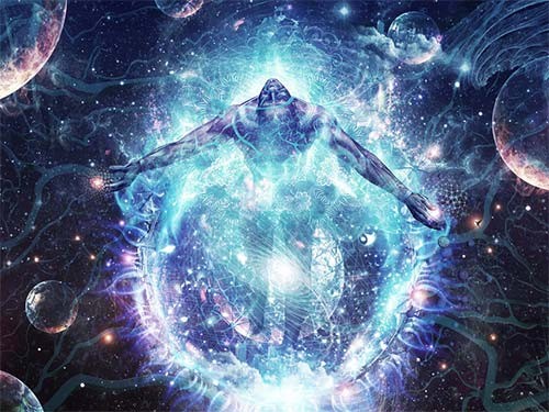 Create meme: the energy of the universe, the universe , the astral world