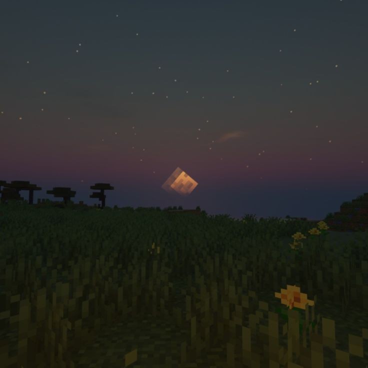 Create meme: minecraft background with shaders, minecraft shaders, Minecraft night