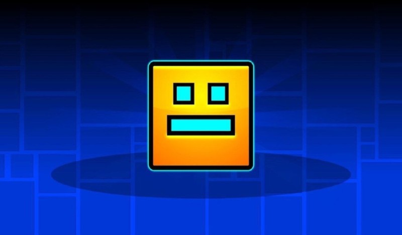 Create meme: geometry dash lite, game geometry dash, a cube from geometry dash