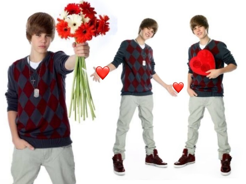 Create meme: Justin Bieber , justin bieber 2009, Justin Bieber with flowers