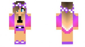 Create meme: skins for minecraft for girls purple, pictures of minecraft skins for girls cat, skins minecraft nyashek