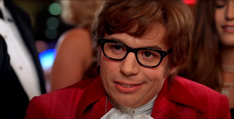 Создать мем: austin powers 1, остин пауэрс я тоже люблю рисковать, austin powers 4