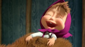 Create meme: Masha and the bear two against one, Masha and the bear, Masha and the bear 36 series