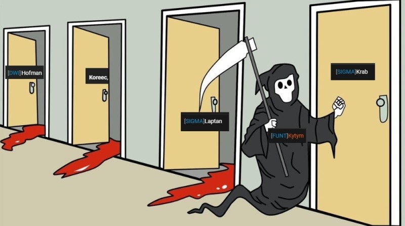 Create meme: meme death, meme of death and doors, meme the grim Reaper