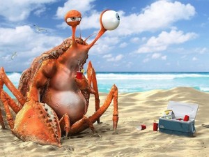 Create meme: of Wallpapers images cool sea, the crab joke, funny pictures about the sea