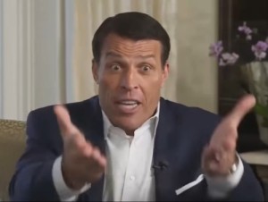 Create meme: Kaku, Tony Robbins, tony robbins