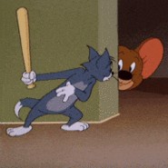 Create meme: looney, gif, Tom and Jerry