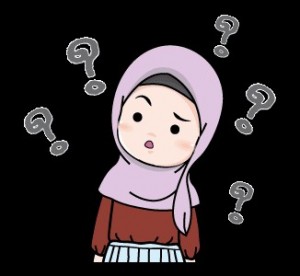 Create meme: Muslim, kartun, girl