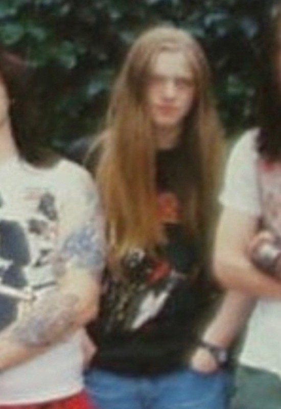 Create meme: metal band, carcass 1992, carcass group young