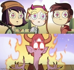 Create meme: star vs the forces, The Forces of Evil, The star Princess and the forces of evil