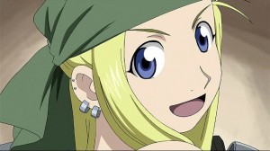 Create meme: Fullmetal alchemist, winry, rockbell