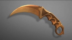 Create meme: karambit ENT, knife karambit cs go, karambit gold in standoff 2 APG