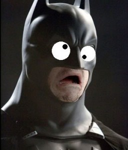 Create meme: Batman the beginning, batman arkham, Batman surprised