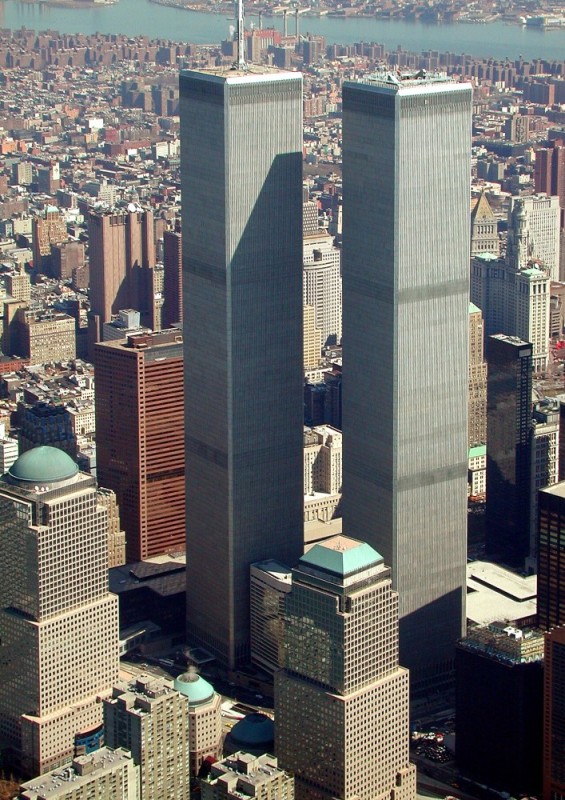 Create meme: the twin towers, new York USA, the city of new York