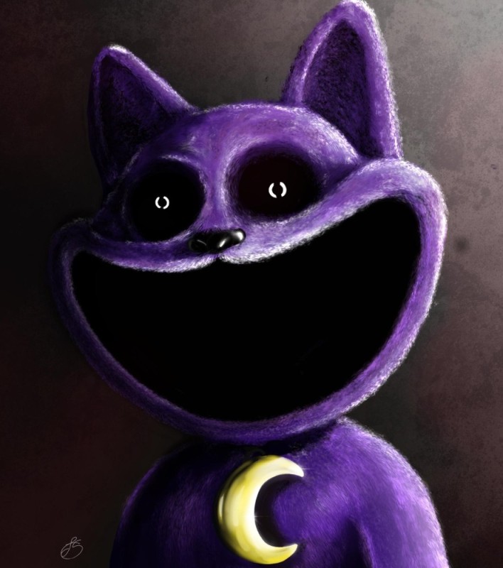 Create meme: monster cat, candy ket poppy playtime, poppy playtime chapter 3