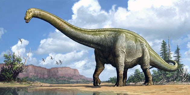 Создать мем: брахиозавр, европейские динозавры, самый большой динозавр