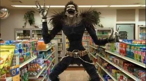 Create meme: Death note, Ryuk from the movie, Ryuk death note film