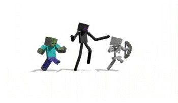 Create meme: getting high guys admin, animated mobs in minecraft, enderbro and Steve